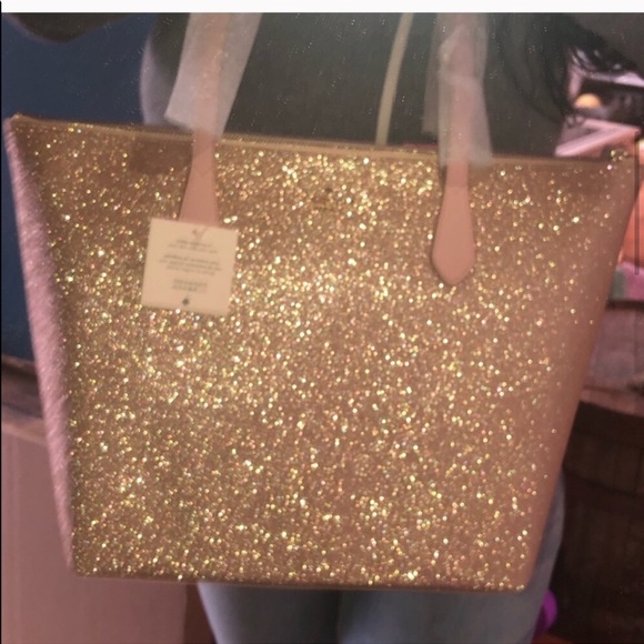 🧞‍♂️ Kate Spade Large glitter tote - Picture 5 of 5